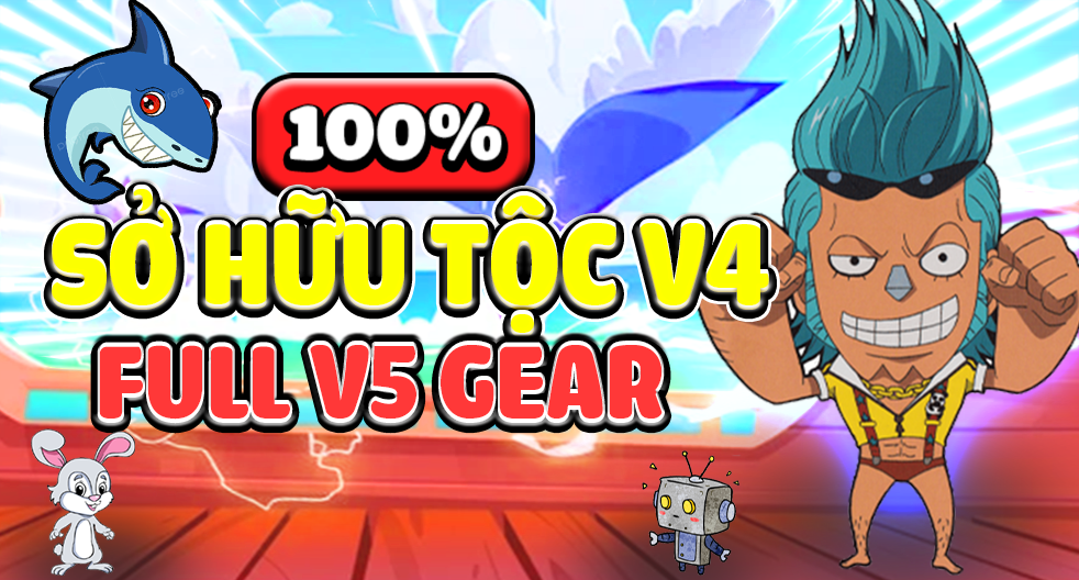 Acc V4 Full Gear + God human + Soul Giutar + Song Kiếm
